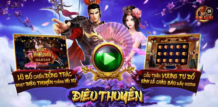 Top 1 Game Slot Điêu Thuyền Tại BomWin Với Tỷ Lệ Nổ Hũ Cực Khủng 2026