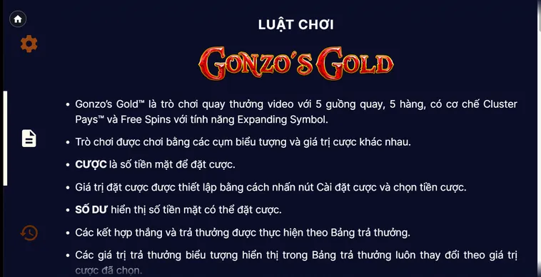 Gonzos Quest Tại BomWin Hành Trình Truy Tìm Thành Phố Vàng El Dorado