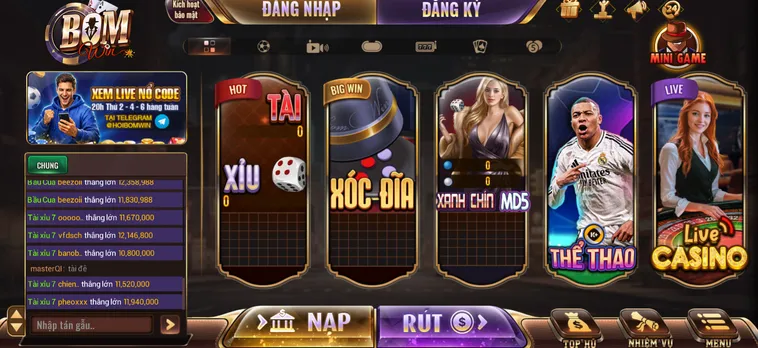 Cổng Game BomWin - Sảnh Game Bài Quốc Tế Đỉnh Cao Hiện Nay