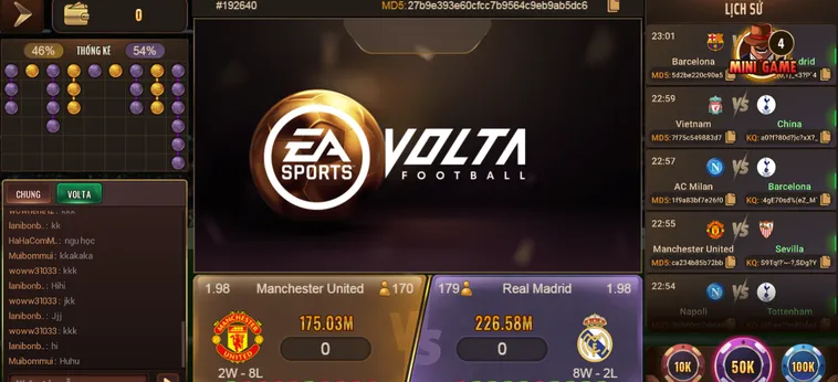 Khám Phá Volta Football Tại BomWin Sảnh Game Bóng Đá Đường Phố Đỉnh Cao